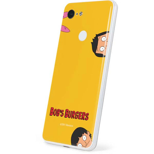 Bobs Burgers Stare Google Pixel 3 Skin